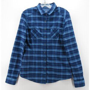 Kuhl Top Medium Shirt Button Down Plaid Hiking Performance Pockets